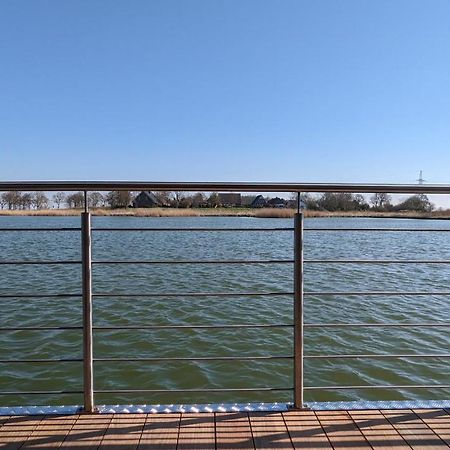 Hausboot Wangermeerblick Schillig Dış mekan fotoğraf