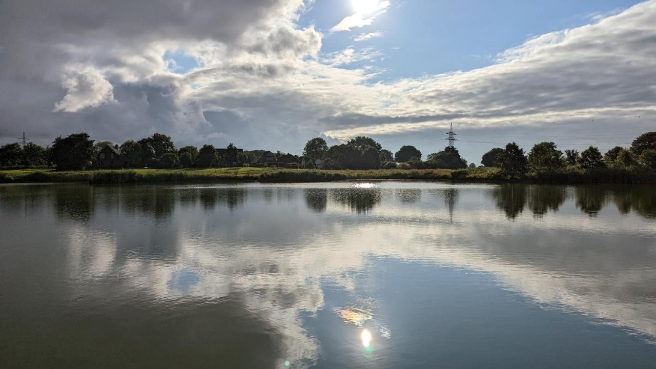 Hausboot Wangermeerblick Schillig Dış mekan fotoğraf