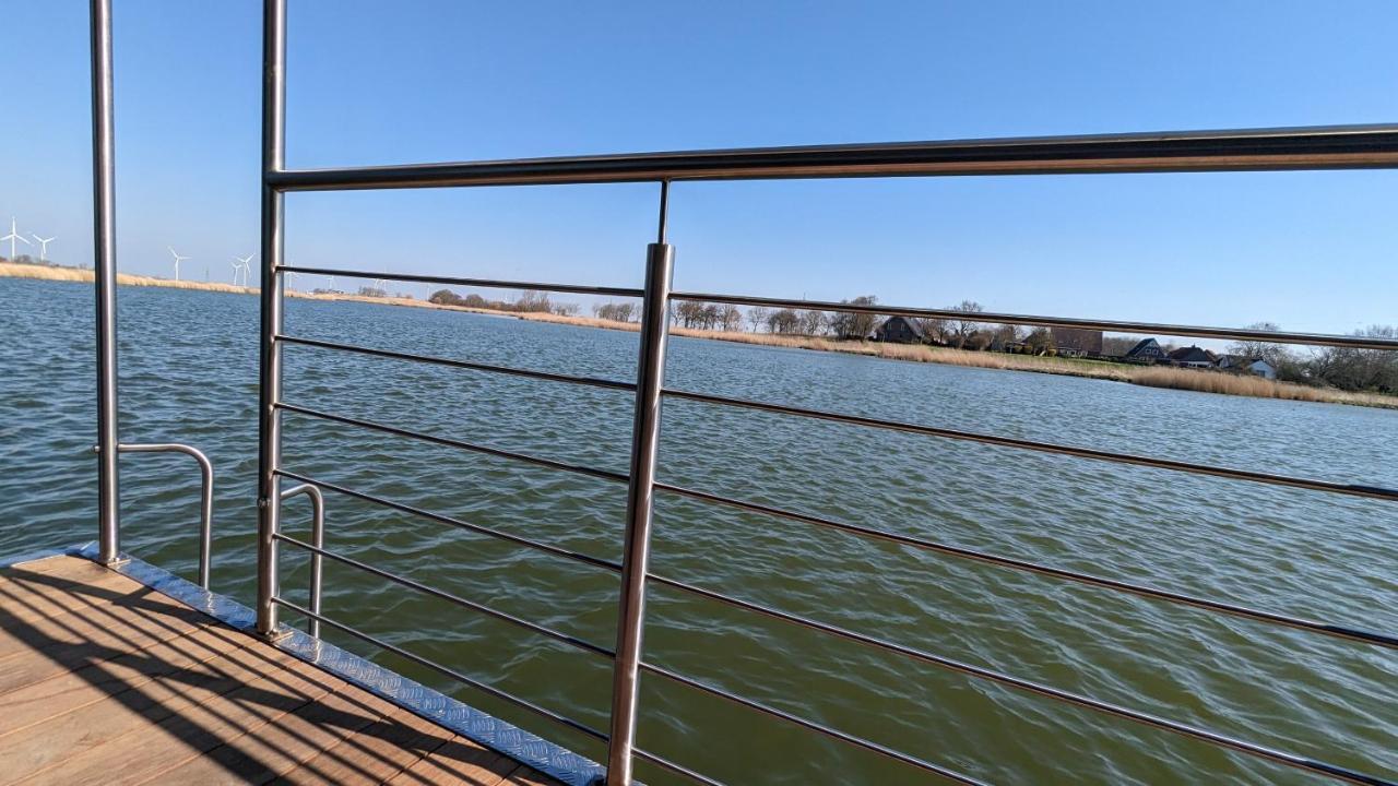 Hausboot Wangermeerblick Schillig Dış mekan fotoğraf