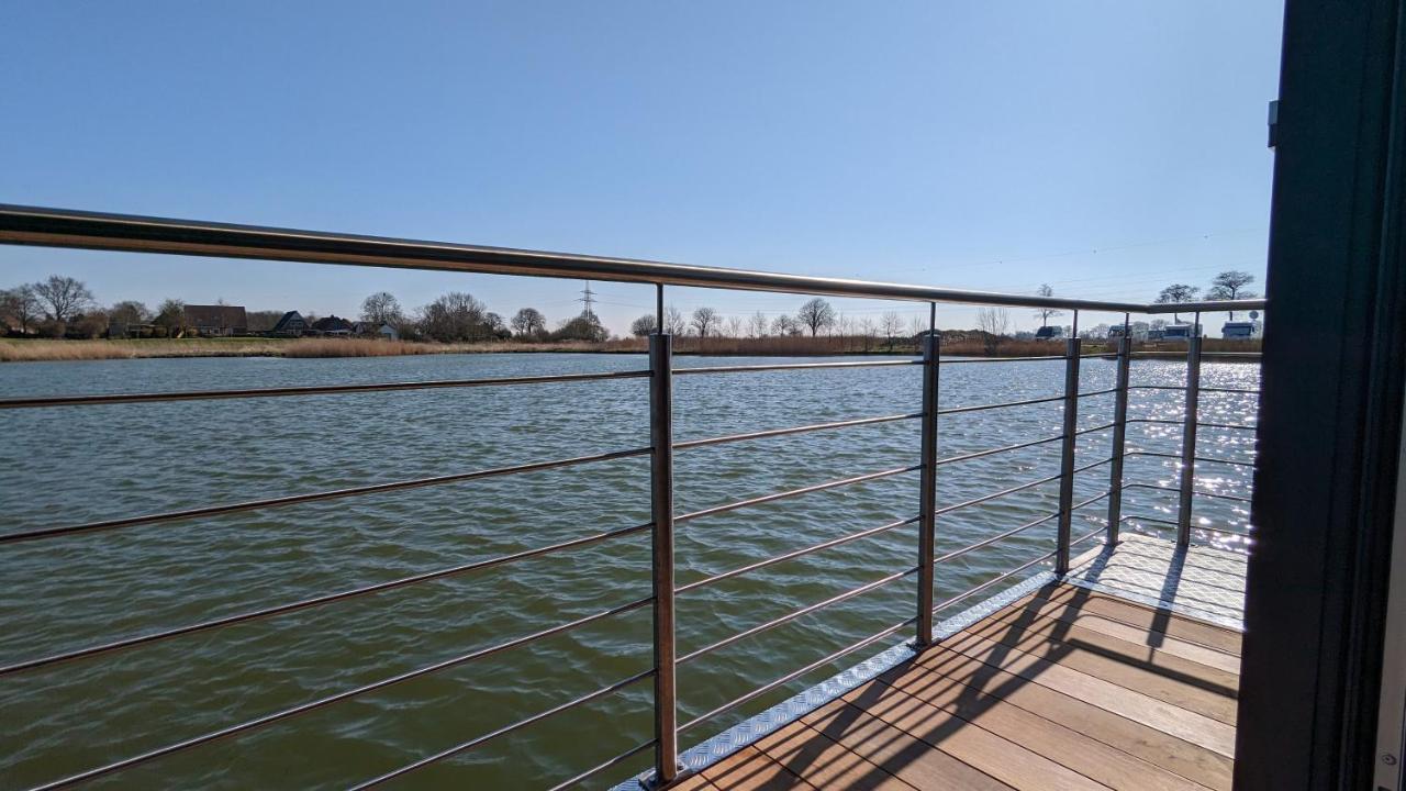 Hausboot Wangermeerblick Schillig Dış mekan fotoğraf
